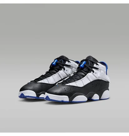 Кроссовки мужские Air Jordan 6 Rings Black/White 323419-142