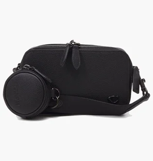 Сумка чоловіча COACH Charter Slim Crossbody With Sculpted Set Black CC070-BLK