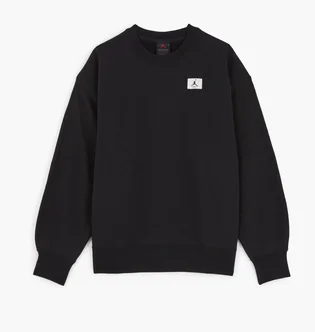 Світшот жіночий Air Jordan Sweat Crew Flight Black DQ4599-010