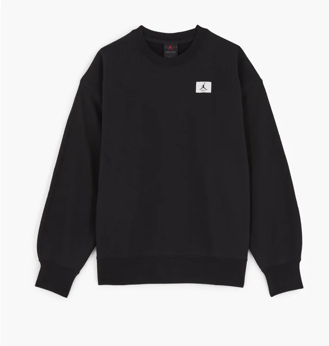 Свитшот женский Air Jordan Sweat Crew Flight Black DQ4599-010