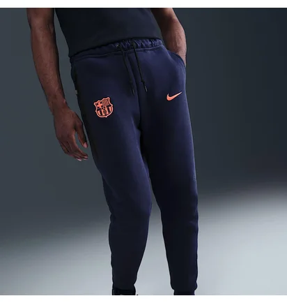Штани чоловічі Nike Sportswear Fc Barcelona Tech Fleece Blue HQ1901-410