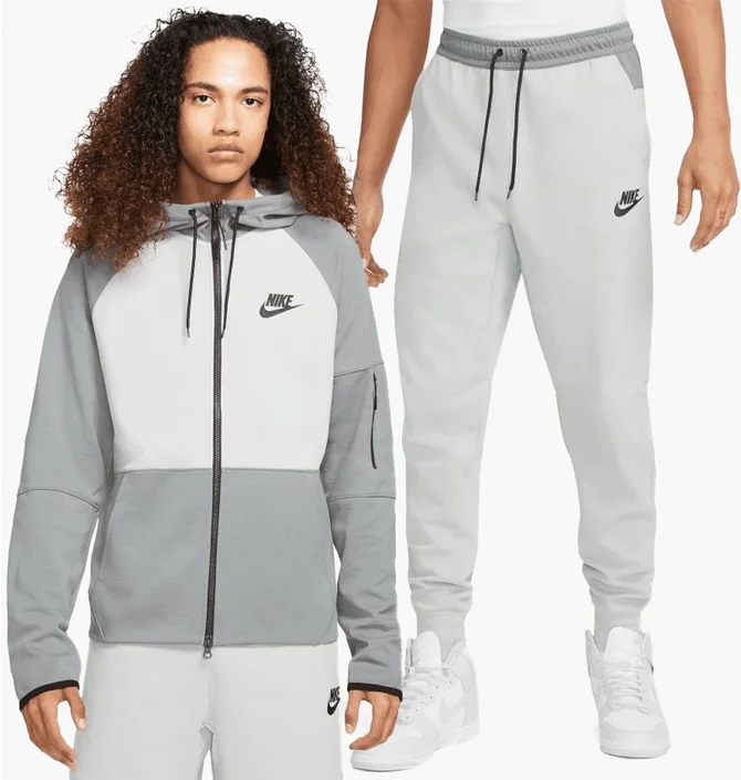 Спортивный костюм мужской Nike Sportswear Full Zip Grey DD5284-077__DD5293-077