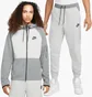 Спортивный костюм мужской Nike Sportswear Full Zip Grey DD5284-077__DD5293-077