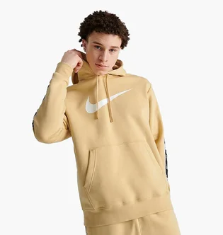 Худи мужское Nike Sportswear Repeat Fleece Pullover Hoodie Yellow Dx2028-252