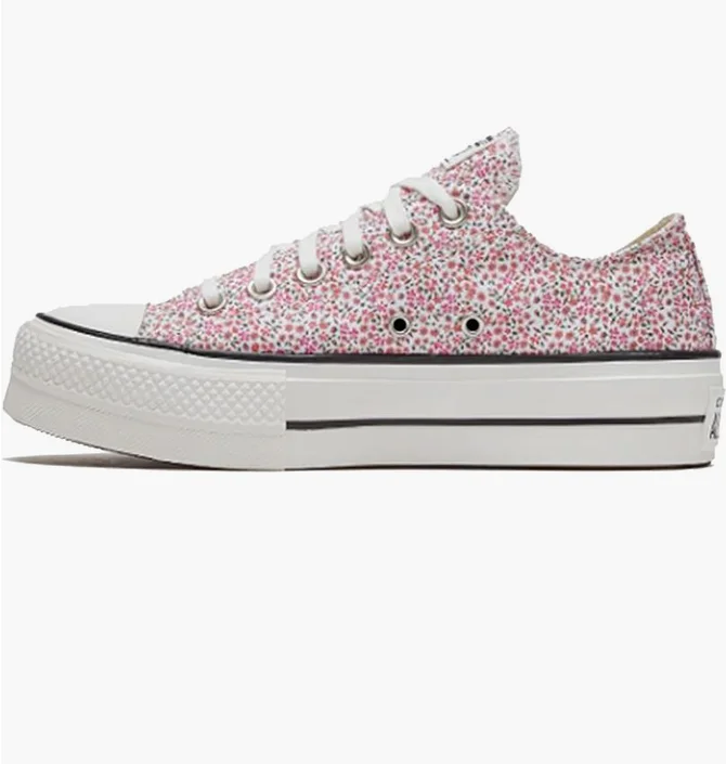 Кеды женские Converse Chuck Taylor All Star Platform Low Pink 568378C