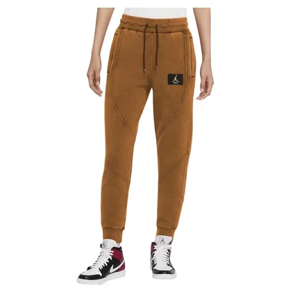 Штаны женские Air Jordan Flight Womens Fleece Pants Brown CV7795-231