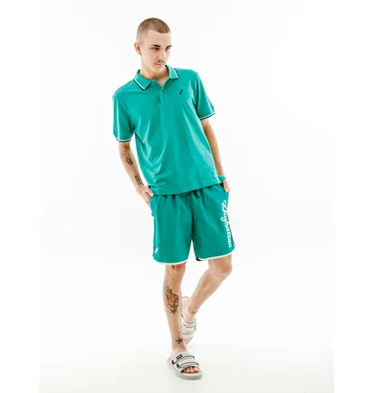 Шорты мужские AUSTRALIAN Smash Boxer Logo Green LSUCU0005-913