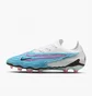 Бутсы унисекс Nike Gripknit Phantom Gx Elite Fg Light Blue/White Dc9968-446
