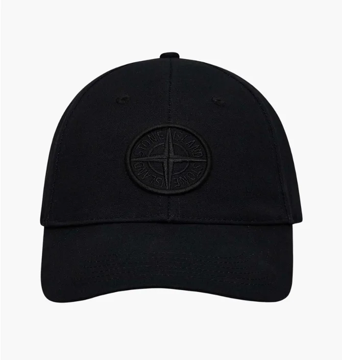 Кепка мужская STONE ISLAND Logo Embroidered Black L1S159100013S0248-V0029
