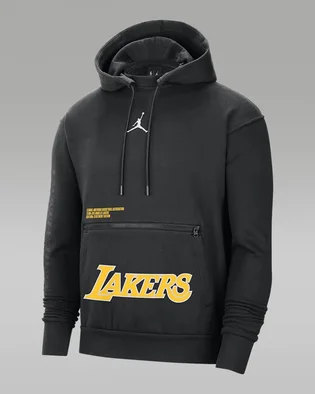 Худі чоловіче Air Jordan Nba Los Angeles Lakers Courtside Statement Edition Black DN4717-010