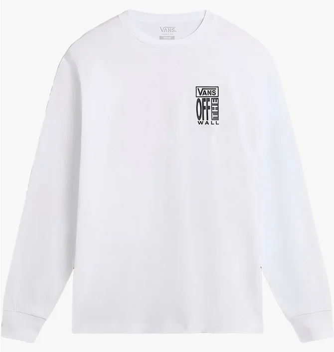 Лонгслив мужской Vans 106 Ave White VN000GWKWHT