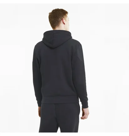 Толстовка мужская Puma Rebel Fz Hoody Fleece Black 583496-01