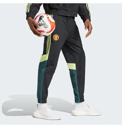 Штани чоловічі Adidas Manchester United Woven Tracksuit Bottoms Black IP9191
