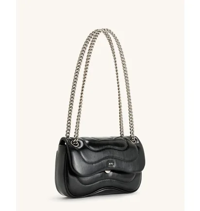 Сумка жіноча JW PEI Tina Quilted Chain Crossbody Black BB2023BG74156JWP