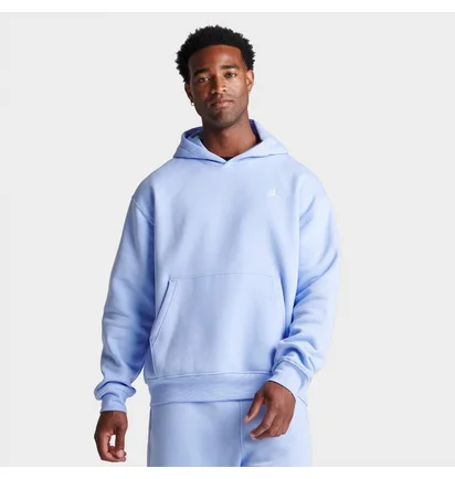 Худи мужское Air Jordan Essentials Jumpman Logo Fleece Pullover Hoodie Light Blue FJ7774-425