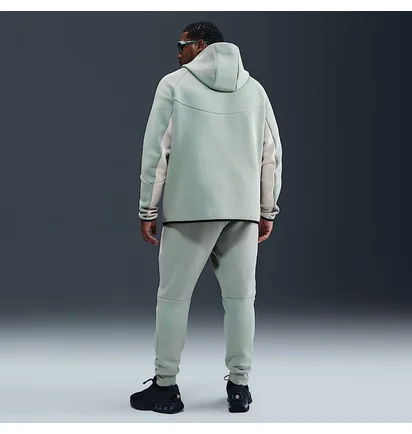 Толстовка мужская Nike Tech Fleece Fz Wr Olive/White HV0949-020