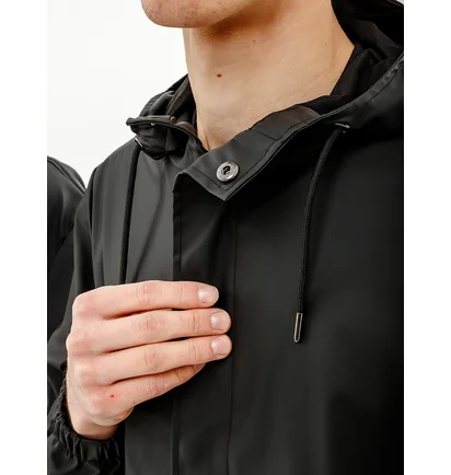 Пальто унісекс Rains Jackets Black 1814-BLACK