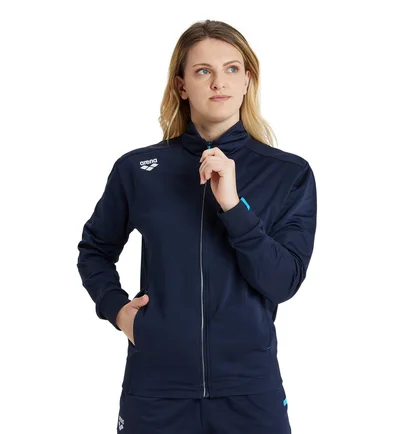 Олимпийка унисекс Arena Team Jacket Panel Knitted Poly Blue 004911-700