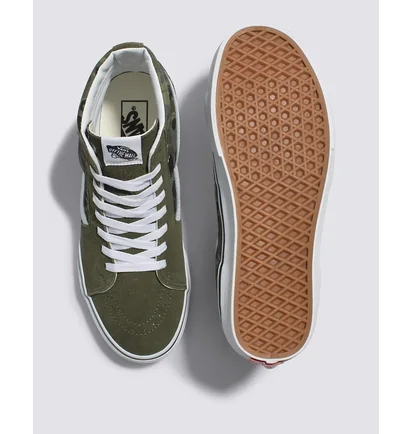 Кеди унісекс Vans Sk8-Hi Green/Camo VN0007NSBGK