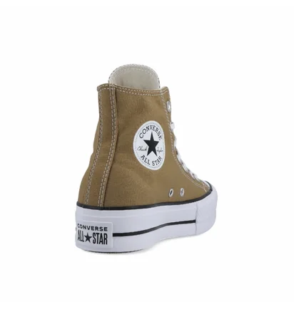 Кеды унисекс Converse All Star Ctas Lift Hi Trek Tan Brown A07210C