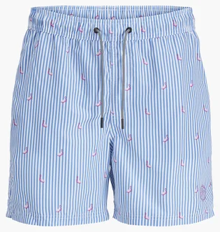 Шорти чоловічі Jack & Jones Fiji Stripes Light Blue 12253240
