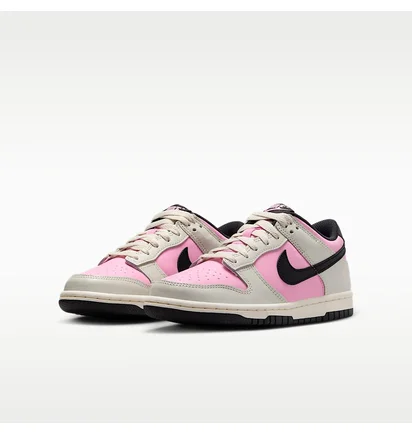 Кроссовки детские Nike Dunk Low Big Kids Shoes Beige/Pink FB9109-601