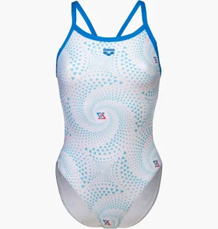 Купальник жіночий Arena Fireflow Swimsuit White 008598-810