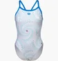 Купальник женский Arena Fireflow Swimsuit White 008598-810