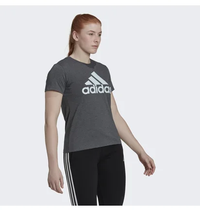 Футболка женская Adidas Loungewear Essentials Logo Tee Grey Hl2031