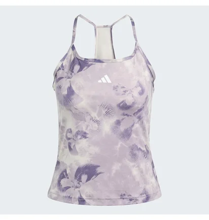 Майка женская Adidas Top Train Essentials Aop Flower Tie-Dye Tank Pink IN6768
