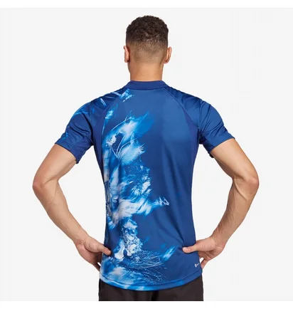 Поло мужское Adidas Melbourne Freelift Polo Multi IB4610