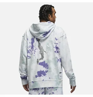 Худи мужское Air Jordan Sport Dna Pullover Hoodie White/Blue Dm1410-366