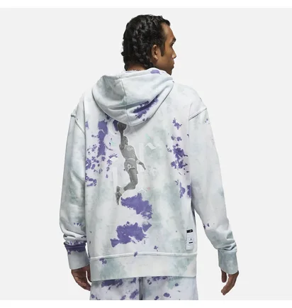Худи мужское Air Jordan Sport Dna Pullover Hoodie White/Blue Dm1410-366