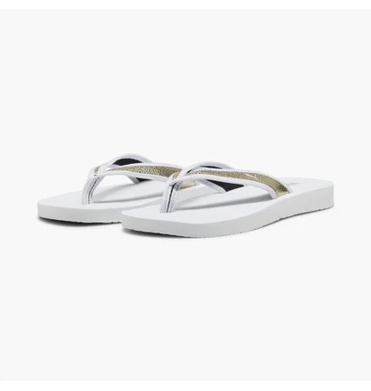 Тапочки женские Puma Sandy Flip White/Metallic 395426-01