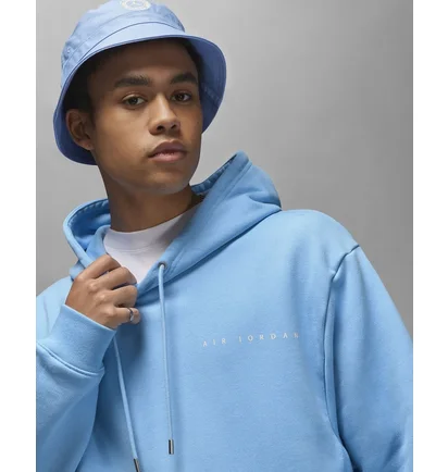 Худи мужское Air Jordan Fleece Hoodie X Union La Light Blue DV7334-496