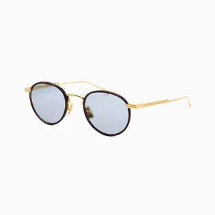 Солнцезащитные очки BOTTEGA VENETA Light Blue/Gold BV1389S-002-48