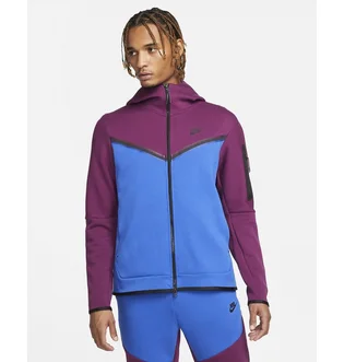 Толстовка мужская Nike Sportswear Tech Fleece Blue/Violet CU4489-610