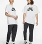Футболка унисекс Nike Sb Logo Skate T-Shirt White CV7539-100