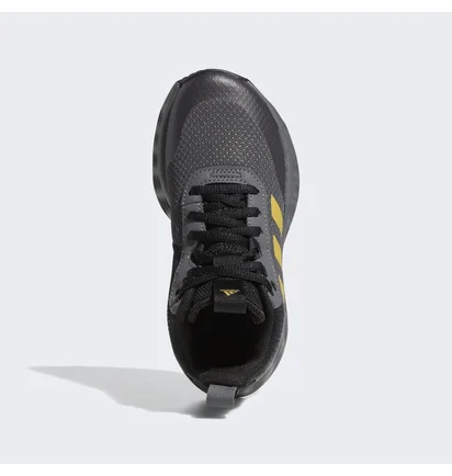 Кроссовки детские Adidas Ownthegame 2.0 Shoes Black/Yellow Gz3381