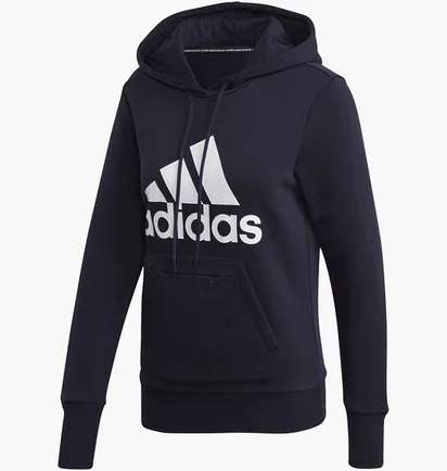 Худи женское Adidas Badge Of Sport Overhead Fleece Hoodie Black GC6917