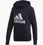 Худи женское Adidas Badge Of Sport Overhead Fleece Hoodie Black GC6917