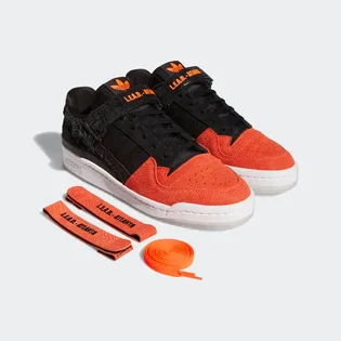 Кроссовки мужские Adidas Forum Low Atlanta Black/Orange Gz6604