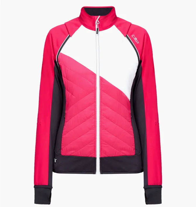 Куртка жіноча Cmp Jacket With Detachable S Red 30A2276-B870