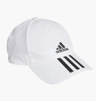 Кепка унисекс Adidas Aeroready 3-Stripes Performance White GM4511