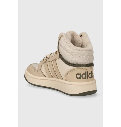 Кроссовки детские Adidas Hoops Mid 3.0 Beige IF7738