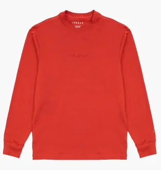Лонгслів чоловічий Air Jordan Brand Air Wordmark Longsleeve Orange FJ0702-622