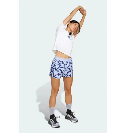 Шорти жіночі Adidas Run It Brand Love Violet JD2346