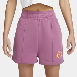 Шорты женские Nike Sportswear Fleece Shorts Violet Dx5677-507