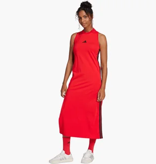 Плаття жіноче Adidas Essentials 3-Stripes Long Racerback Red JE1206