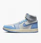 Кросівки жіночі Air Jordan 1 Zoom Cmft Light Blue/Beige Dv1305-004